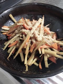基本♪簡単ごぼうのきんぴら-レシピのメイン写真