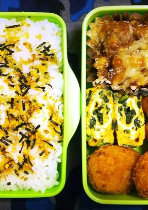 中１男子お弁当★'18/9/30-レシピのメイン写真