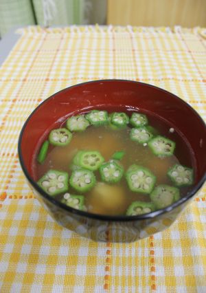 オクラ入りのとろろ汁-レシピのメイン写真