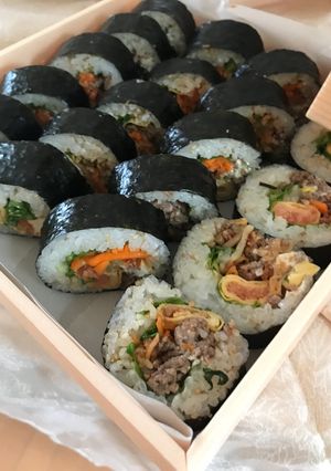 簡単♡韓国のり巻き キンパ-レシピのメイン写真