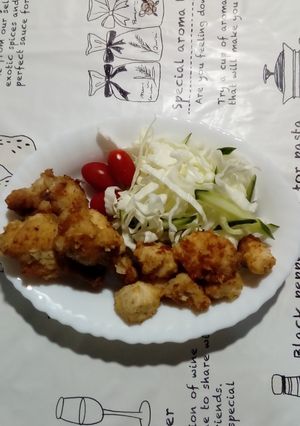 唐揚げ、フライドチキン。-レシピのメイン写真