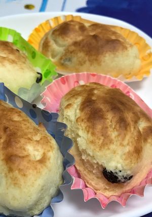 即席！なんちゃってレーズンパン-レシピのメイン写真