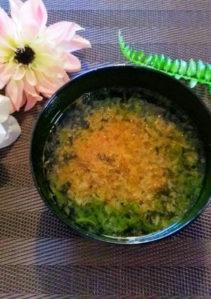 メカブのそのまんま汁-レシピのメイン写真
