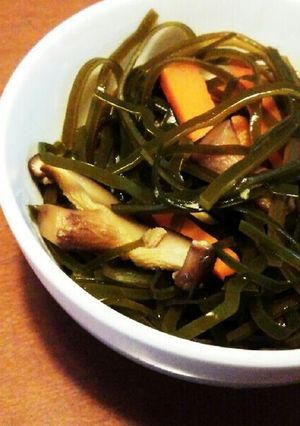 小鍋1つで♪簡単＊切り昆布の煮物-レシピのメイン写真