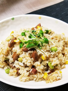 コーンと枝豆のピラフ-レシピのメイン写真