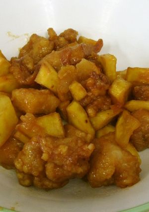 鶏肉とサツマイモのミックス揚げ-レシピのメイン写真