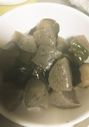 トロトロナスとコンニャクのピリ辛煮-レシピのメイン写真