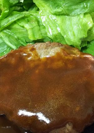 簡単美味・普通のハンバーグステーキ-レシピのメイン写真