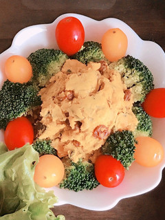 クリームチーズ入りかぼちゃサラダ*-レシピのメイン写真