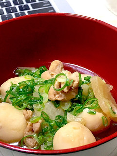 簡単!里芋と鶏肉の煮物!-レシピのメイン写真