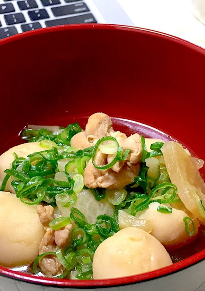 簡単！里芋と鶏肉の煮物！-レシピのメイン写真
