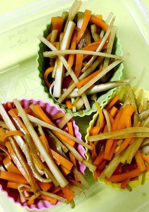 ＊きんぴらごぼう☆お弁当用冷凍保存＊-レシピのメイン写真