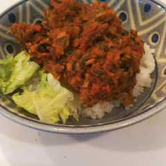 รูปของ 野菜たっぷり食べよう♪キーマカレー