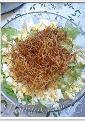 豆腐とパリパリポテトのサラダ♪-レシピのメイン写真