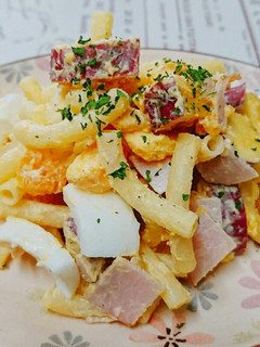 さつまいもとマカロニのサラダ-レシピのメイン写真