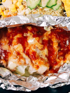 豚肉のトマトチーズホイル焼き-レシピのメイン写真