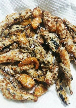 手軽に無駄なく☆だしがら煮干しの竜田揚げ-レシピのメイン写真