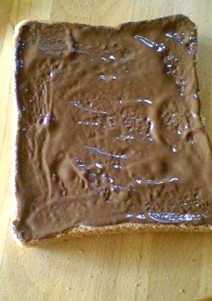 チョコだけ！簡単!!チョコレートトースト-レシピのメイン写真