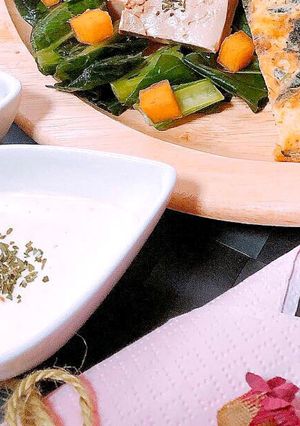 簡単ホワイトガーリックソース-レシピのメイン写真