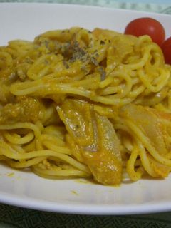 かぼちゃと豆乳のクリームパスタ☆-レシピのメイン写真