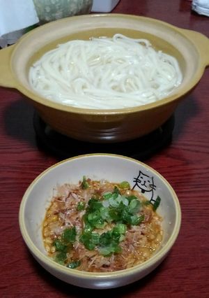 釜揚げ納豆うどん-レシピのメイン写真
