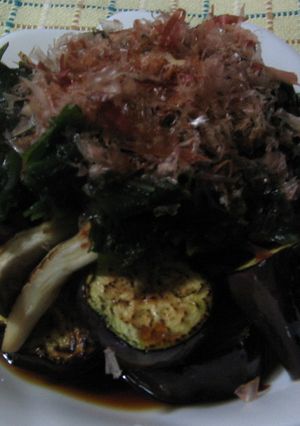 ナスとわかめのポン酢かけ♪-レシピのメイン写真
