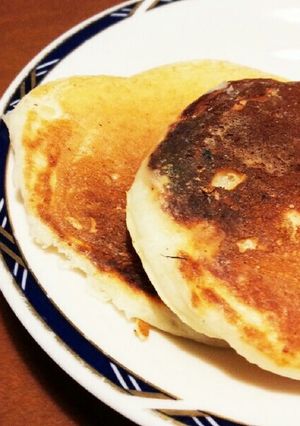 材料2つ！簡単＊ヨーグルトパンケーキ-レシピのメイン写真