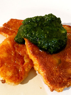 カリカリチーズ焼き!大葉ソース-レシピのメイン写真