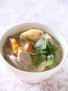 根菜たっぷり大葉みそ豆乳シチュー-レシピのメイン写真