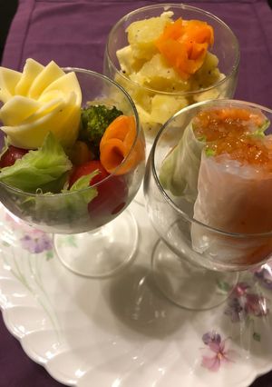 前菜三種盛り by みのむしざえもん 【クックパッド】 簡単おいしい