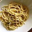 アンチョビのクリームパスタ
