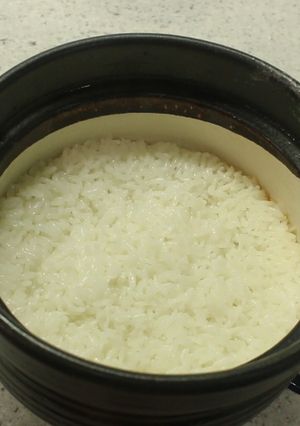 お焦げなしの土鍋ご飯の炊き方-レシピのメイン写真