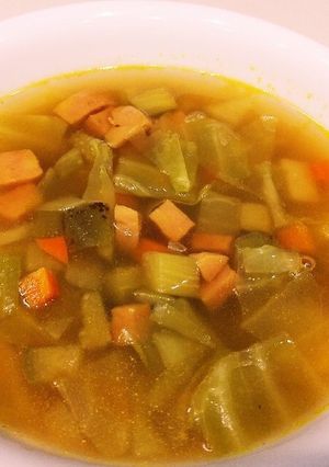 残り野菜で簡単　カレー風味スープ-レシピのメイン写真