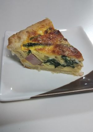 冷凍パイ生地でカフェ飯っぽいキッシュ！-レシピのメイン写真