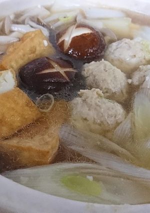 お鍋に入れる手作りつくね♪-レシピのメイン写真