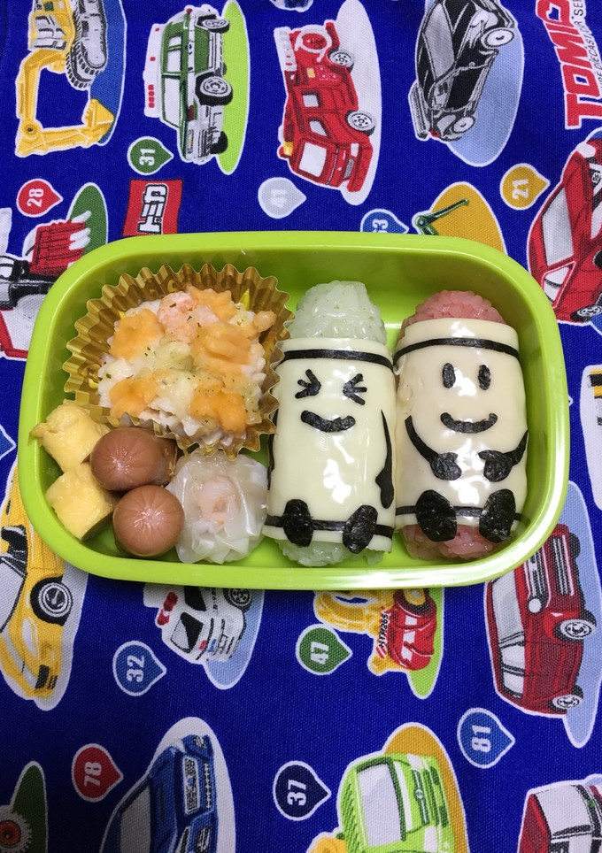 キャラ弁 簡単 クレヨンくん弁当-レシピのメイン写真