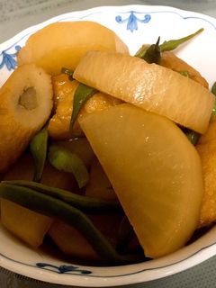簡単家庭料理✨大根とごぼう天の煮物-レシピのメイン写真