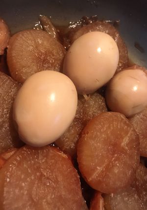 大根と卵のこってり味染み煮☆-レシピのメイン写真