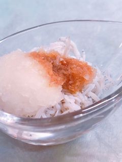 ご飯のお供☆しらす (じゃこ)おろし-レシピのメイン写真