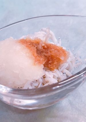 ご飯のお供☆しらす （じゃこ）おろし-レシピのメイン写真