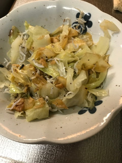 キャベツとしらすの蒸し焼き-レシピのメイン写真