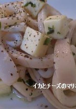 イカとチーズのマリネサラダ-レシピのメイン写真