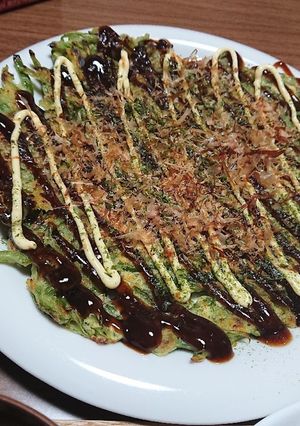 ピーマンのお好み焼き風-レシピのメイン写真