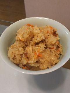 【簡単】我が家の炊き込みご飯-レシピのメイン写真