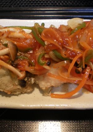 野菜たっぷり☆タラの唐揚げ甘酢あんかけ-レシピのメイン写真
