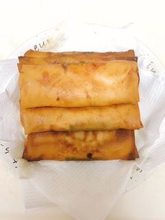 簡単!梅しそささみチーズ春巻き-レシピのメイン写真