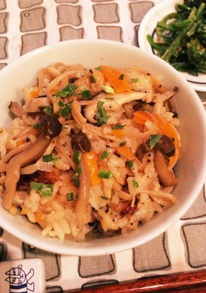 きのこたっぷりご飯-レシピのメイン写真