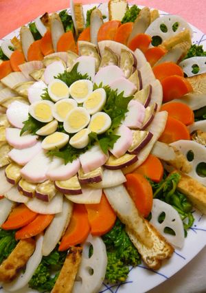 ゆで野菜でごちそうサラダ-レシピのメイン写真