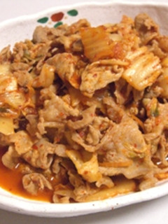 ご飯が進む!豚キムチ-レシピのメイン写真