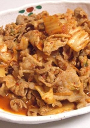 ご飯が進む！豚キムチ-レシピのメイン写真